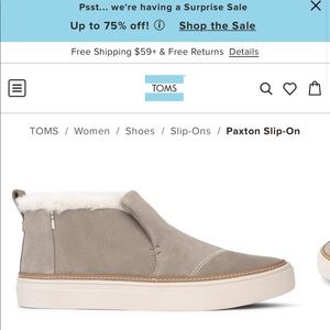 Paxton Slip On by Toms
